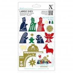 Xcut Large Dies - Nativity